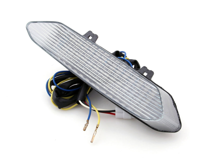 Señales de giro de luz trasera LED integradas para Yamaha YZF R1 2002-2003 genérico