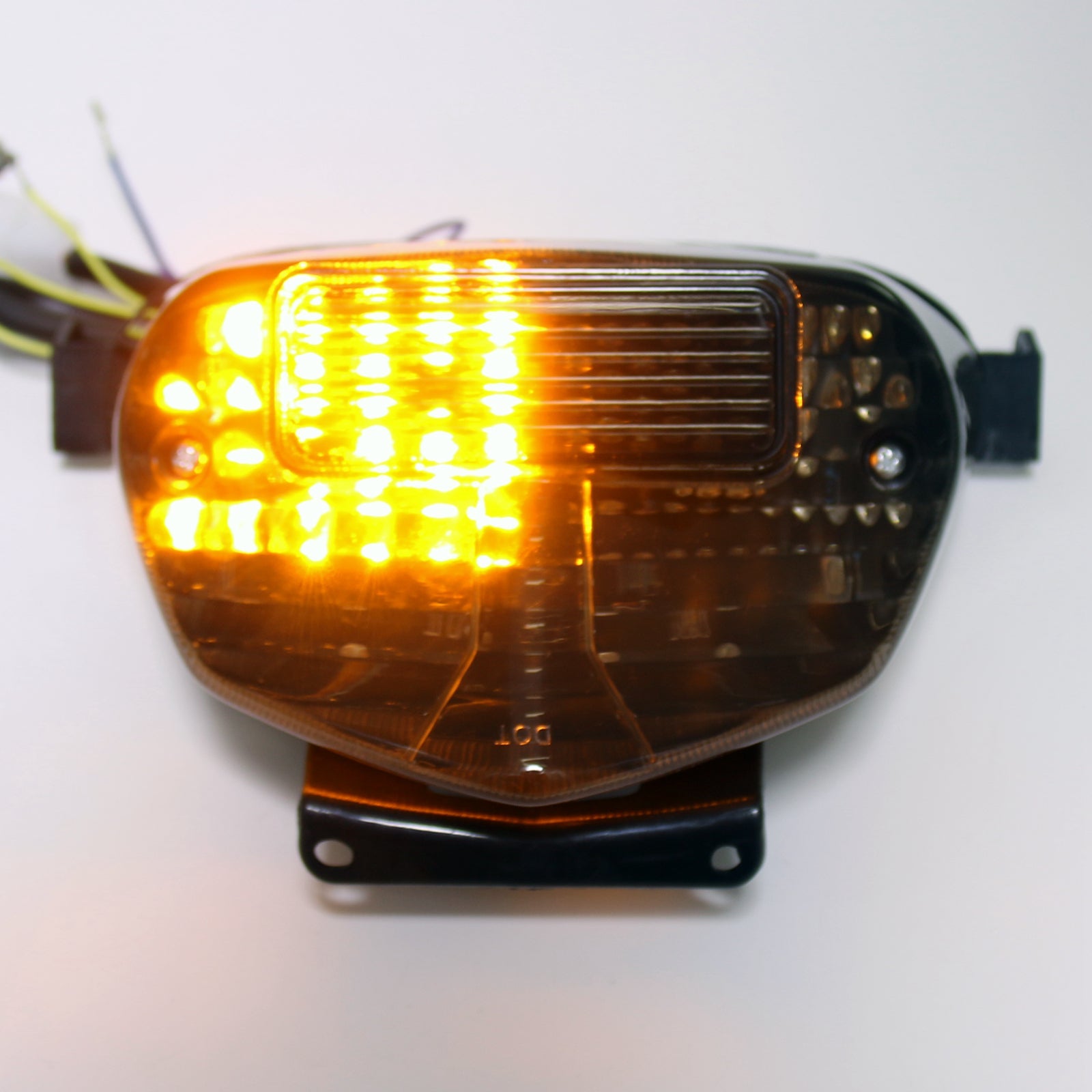 الضوء الخلفي LED المتكامل لسوزوكي GSXR 600/750 (00-03) GSXR1000 (01-02) 2 لون عام