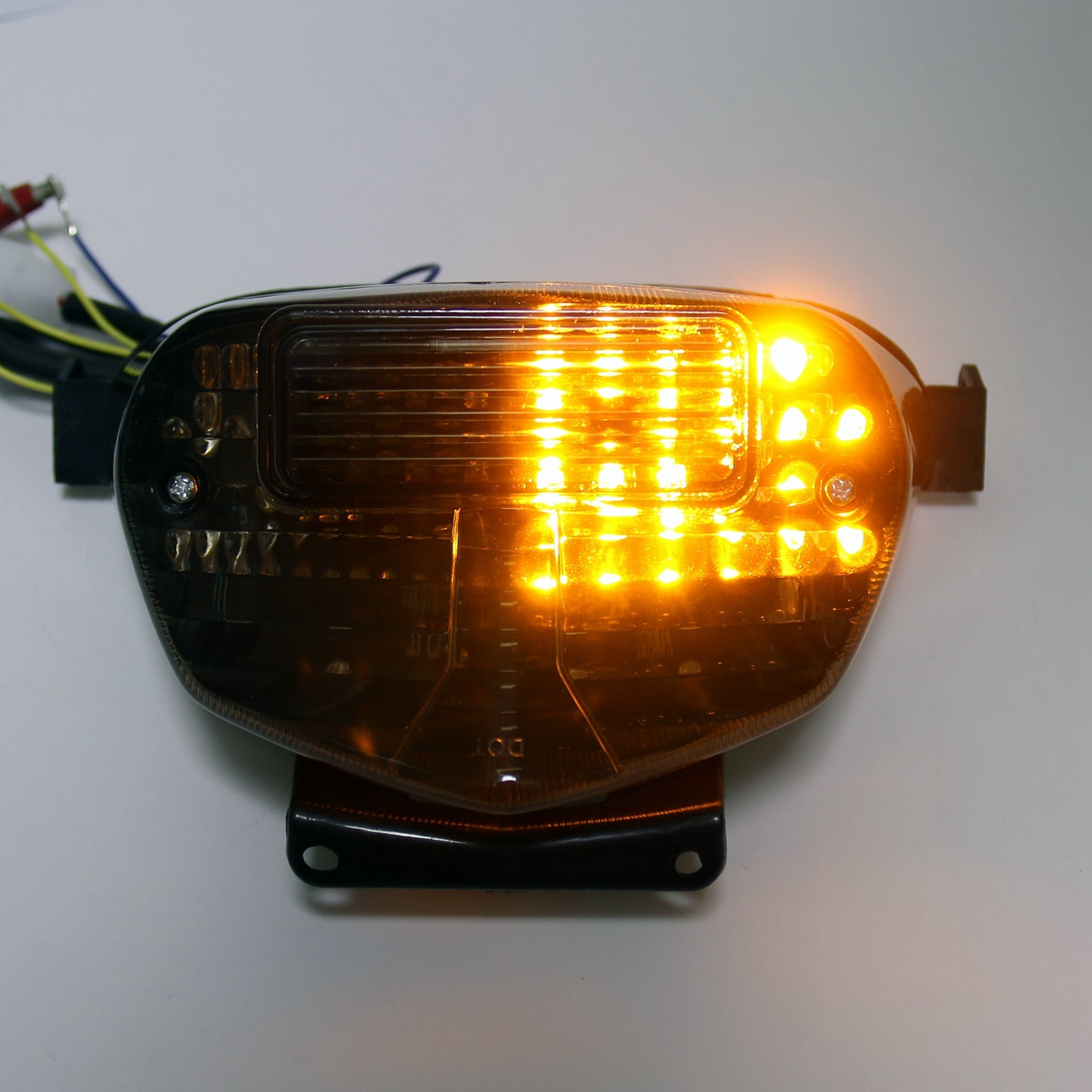 الضوء الخلفي LED المتكامل لسوزوكي GSXR 600/750 (00-03) GSXR1000 (01-02) 2 لون عام