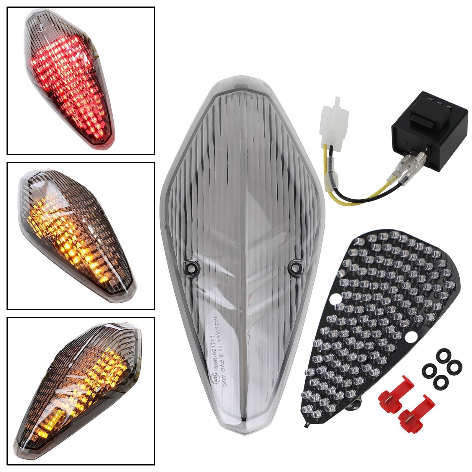 Taillight For Honda VTX1300 RETRO VTX1800 RETRO 1800T (02-2008) 2 Color Generic