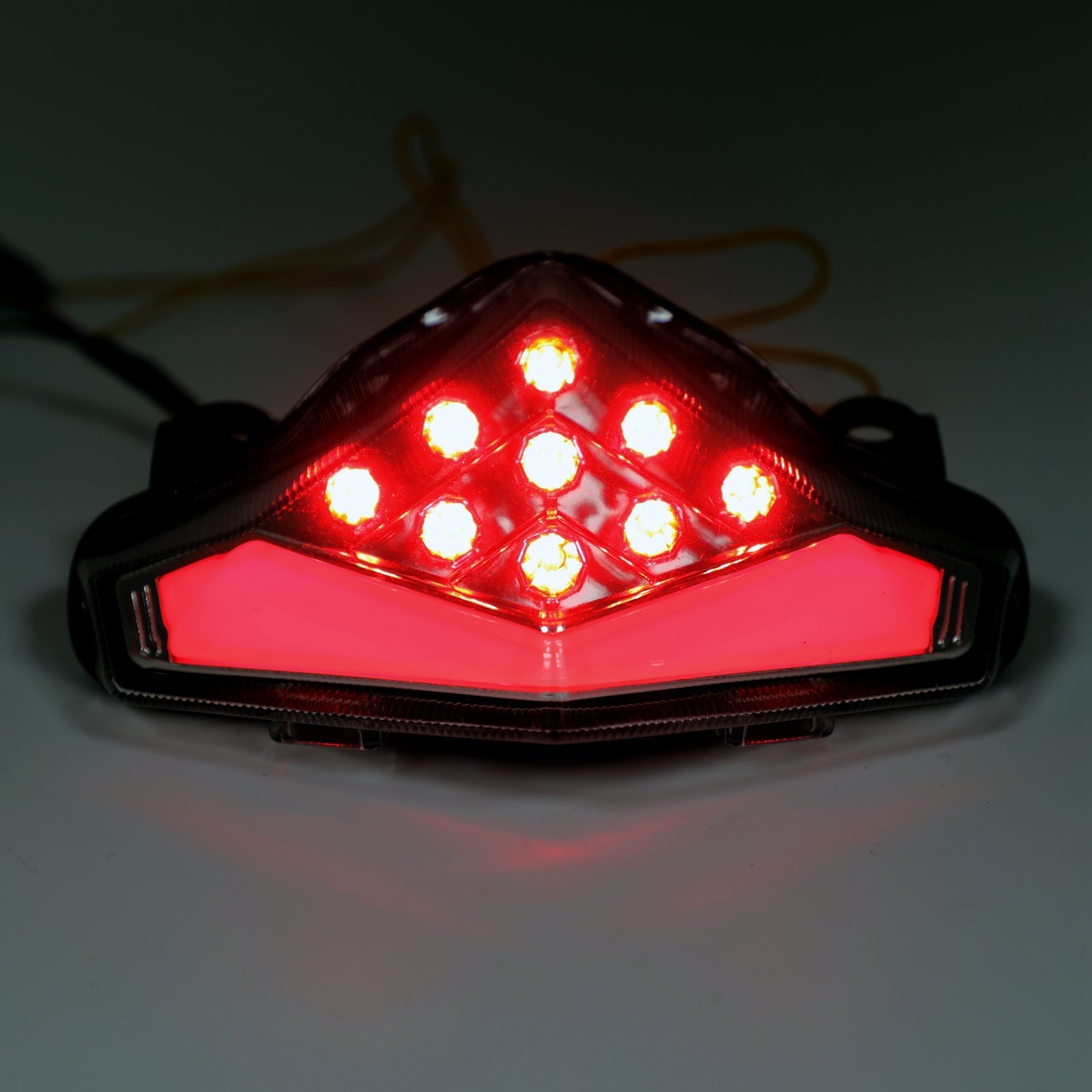 إشارات الانعطاف الخلفية LED المتكاملة لـ Kawasaki ER-6 N/F (12-2014) لونين عام