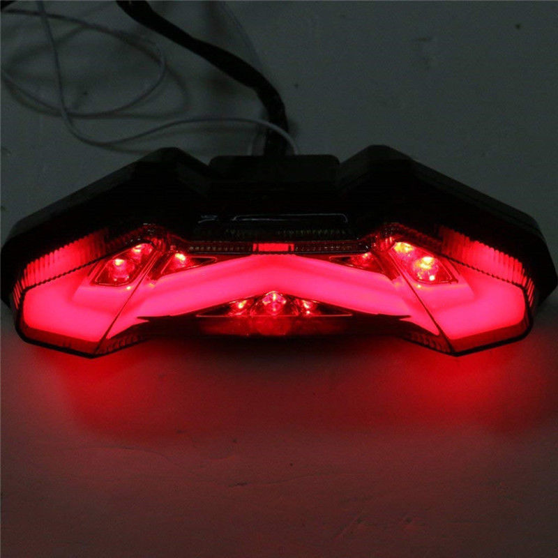 Moto LED Brake Running Tail Light For YAMAHA FJ09 MT-09 Tracer 2015-2018 Smoke Generic