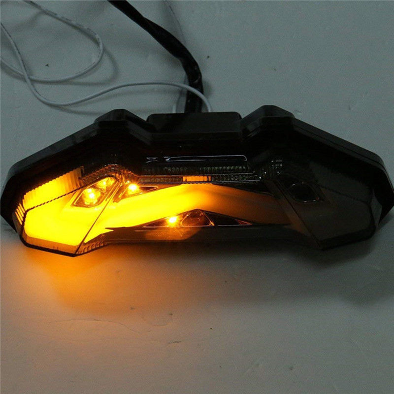 Moto LED Brake Running Tail Light For YAMAHA FJ09 MT-09 Tracer 2015-2018 Smoke Generic