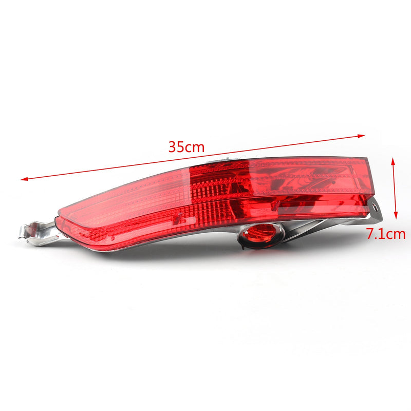 Left/Riht Red Rear Fog Lamp Bumper Cover Reflector For VW Touareg (2011-2014) Generic
