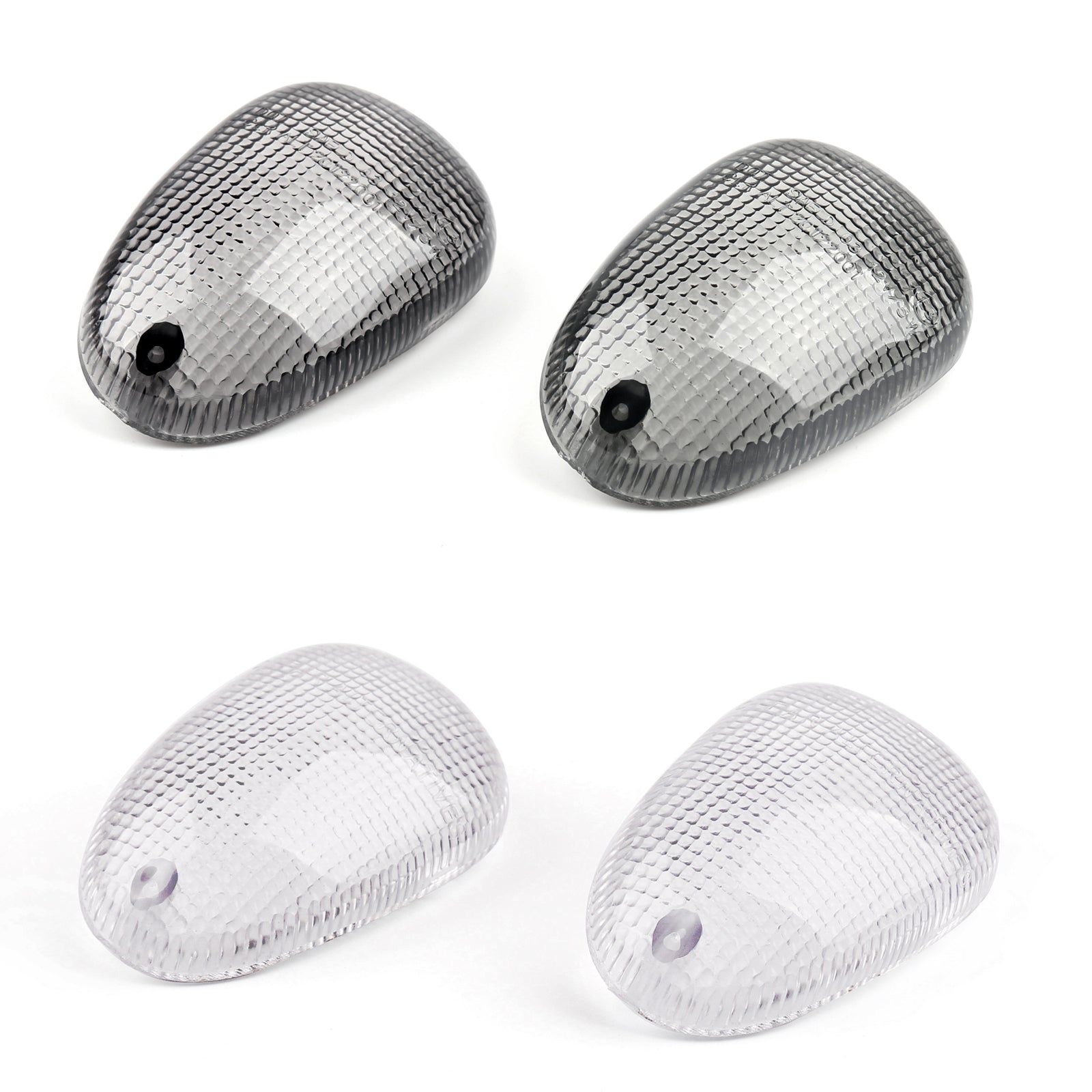 Front Turn Signals Light Lenses For Aprilia Tuono 2002-2004 Mille (2001-2004)