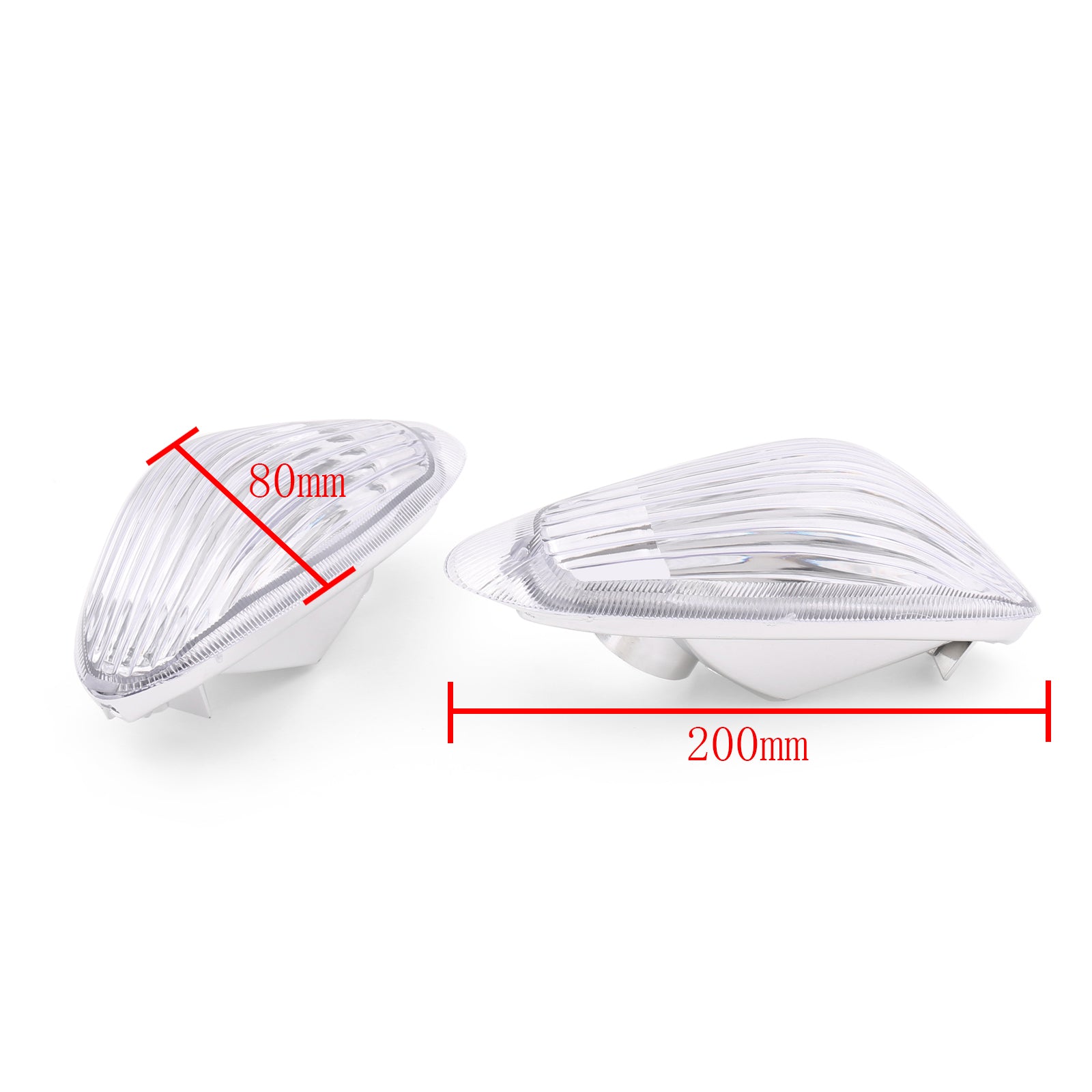 Front Turn Signals Light Lenses For SUZUKI Katana (97-07) (GSXF) without Bulbs Generic