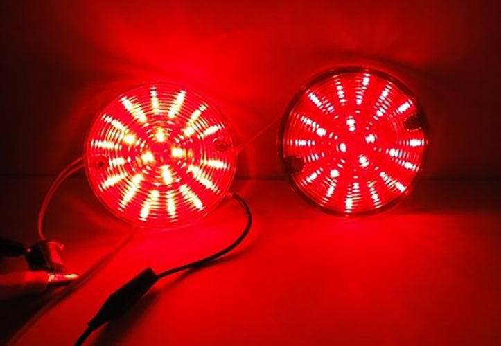 2x Harley Touring 1157 LED Daytime Turn Signal Panel Light DRL BAY15d Bulb Generic