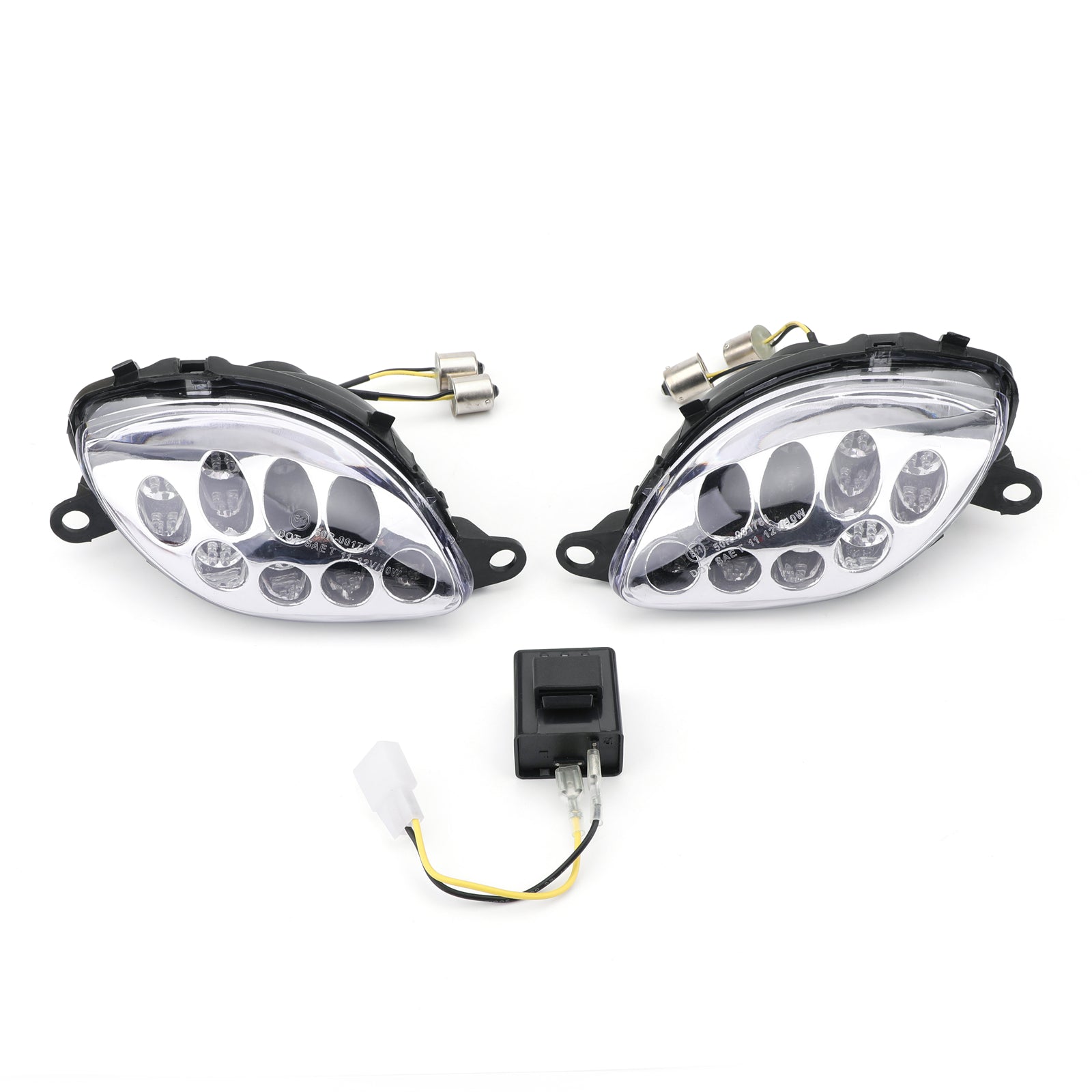 Front Turn Signals For Suzuki Hayabusa GSXR1300 (1999-2007) 2 Color Generic