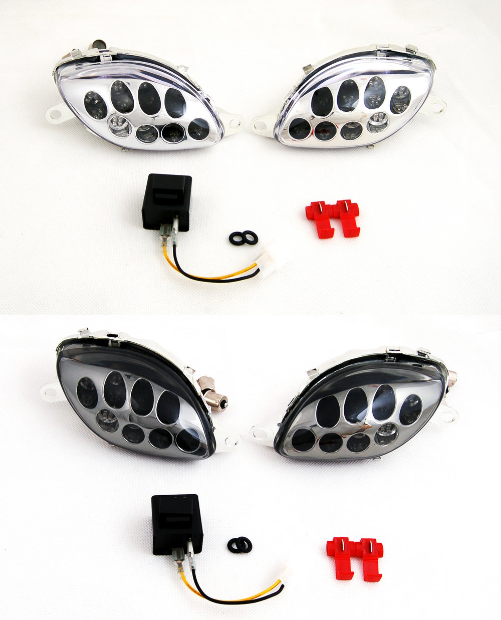 2x Harley Touring 1157 LED Daytime Turn Signal Panel Light DRL BAY15d Bulb Generic