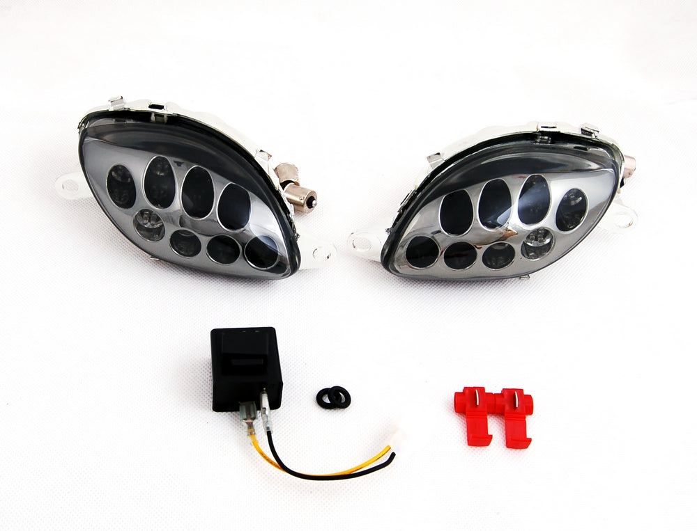 Front Turn Signals For Suzuki Hayabusa GSXR1300 (1999-2007) 2 Color Generic