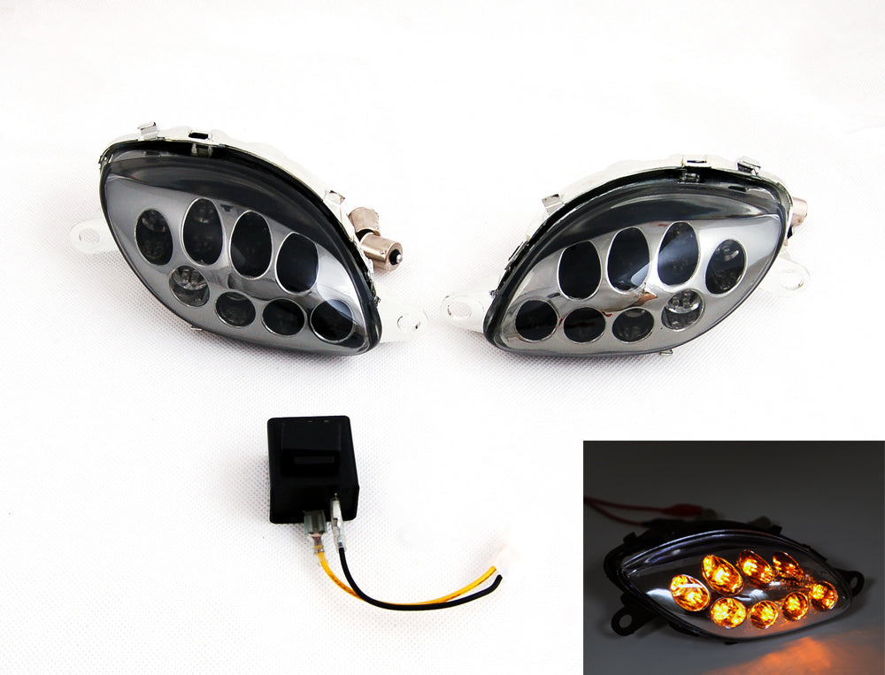 Front Turn Signals For Suzuki Hayabusa GSXR1300 (1999-2007) 2 Color Generic