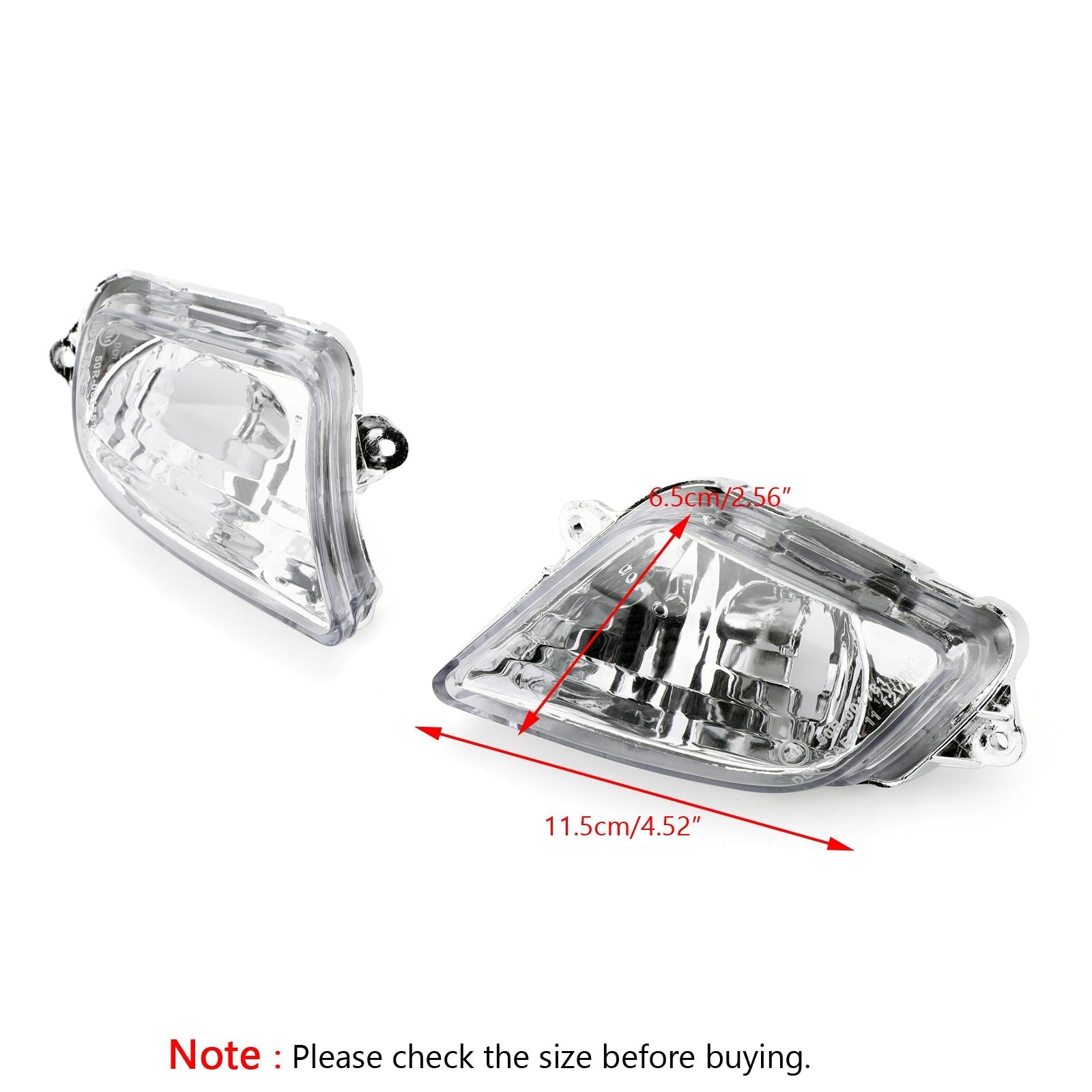 Front Turn Signals For Lens Honda CBR1100XX (1999-2006) 2 Color Generic