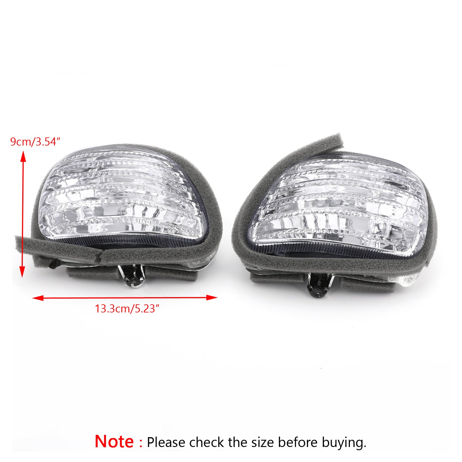 Front Turn Signals For Lens Honda GL1800 Goldwing (01-2010) Generic