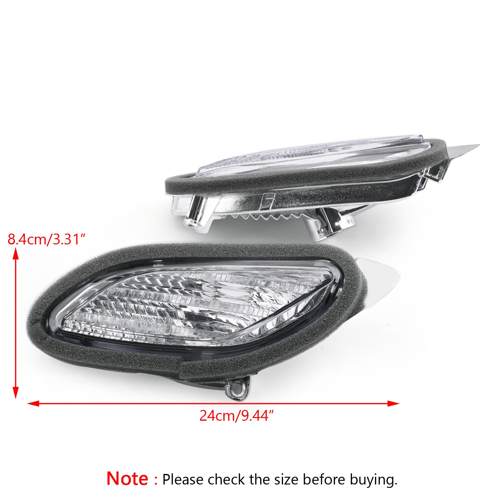 Front Turn Signals For Lens Honda ST1300 (02-2018) Generic