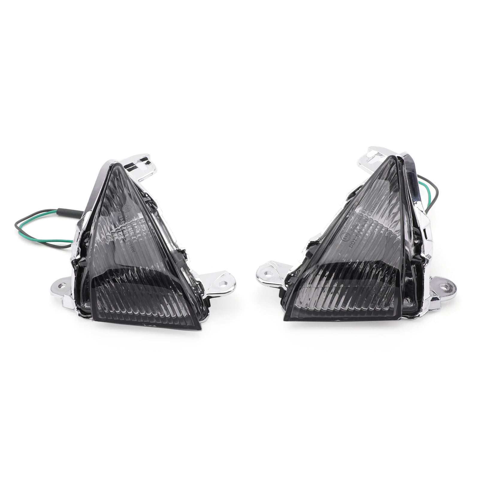 Front Turn Signals lens for Kawasaki ZX14R ZX10R ZX636/ZX6R Ninja 650F Concours Generic