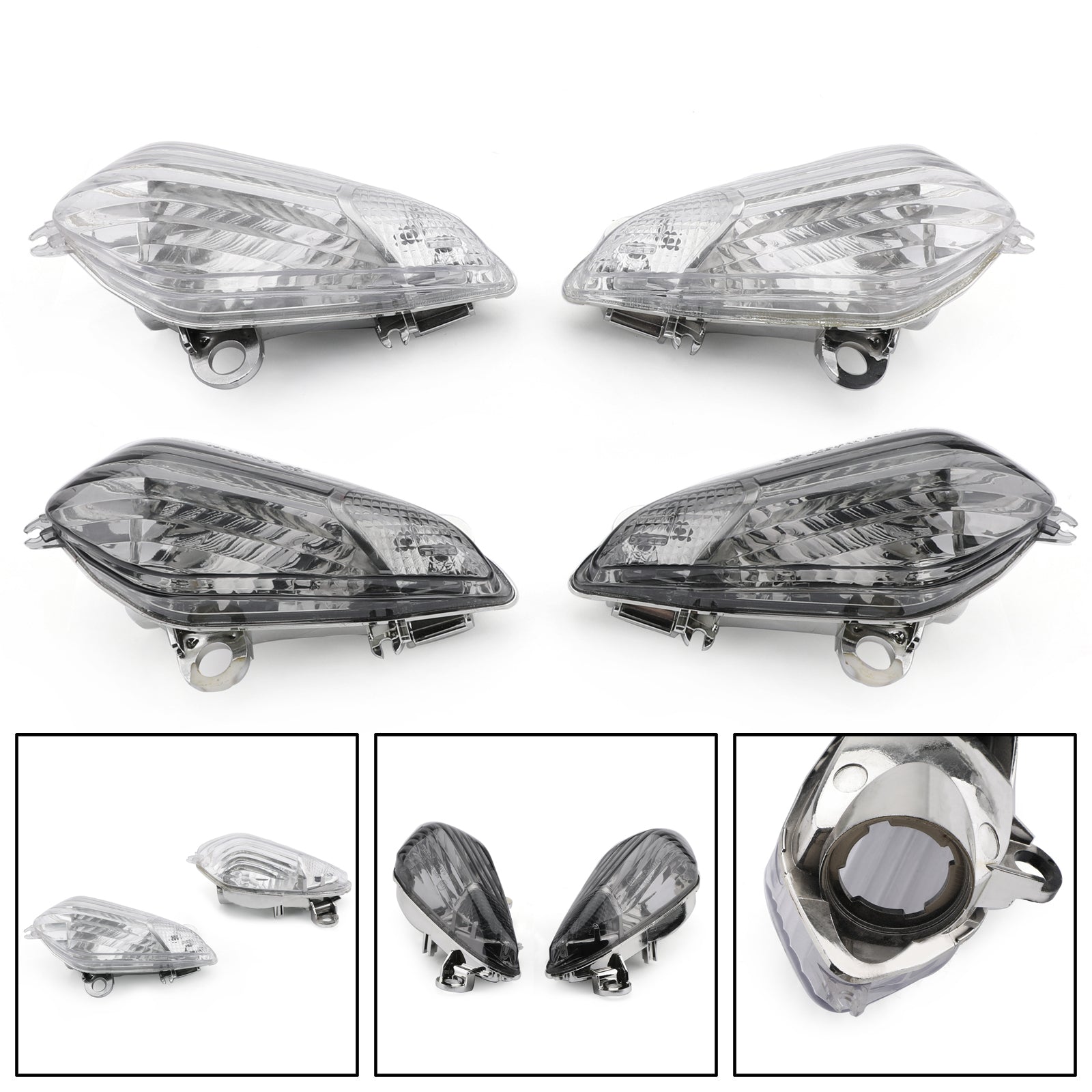 Front Turn Signals For Lens Honda CBR1000RR (08-2009) Generic