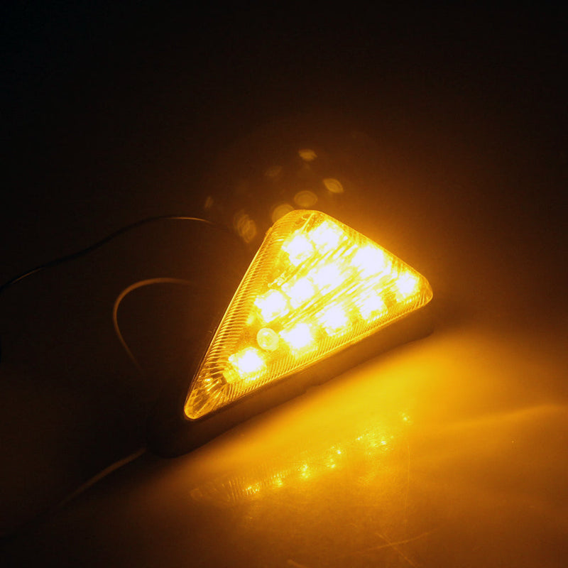 LED فلوش جبل بدوره إشارة هوندا CBR 600/F4i/929/954/1000 RR ياماها R6 R1 عام
