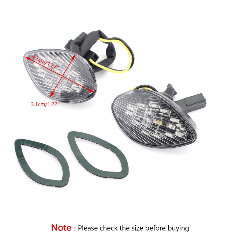 إشارات الانعطاف لسيارة Honda CBR 1000 RR Flush Mount (2004-2005) Generic