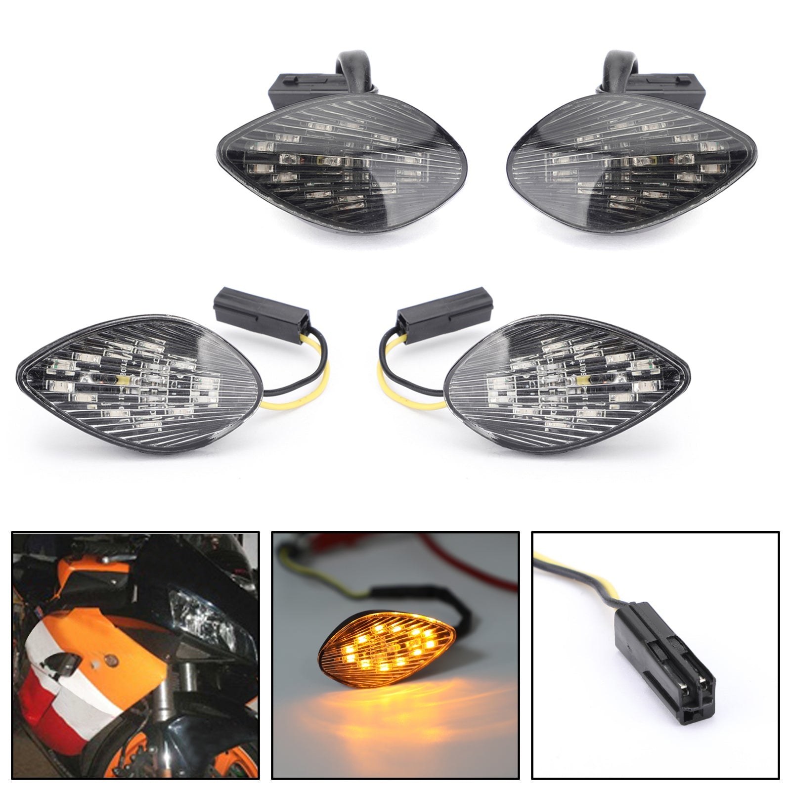 Turn Signals For Honda CBR 1000 RR Flush Mount (2004-2005)