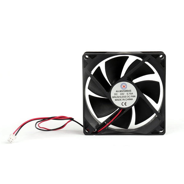 1pc/4Pcs DC Brushless Cooling PC Computer Fan 24V 9025s 90x90x25mm 0.15A 2 Pin Wire