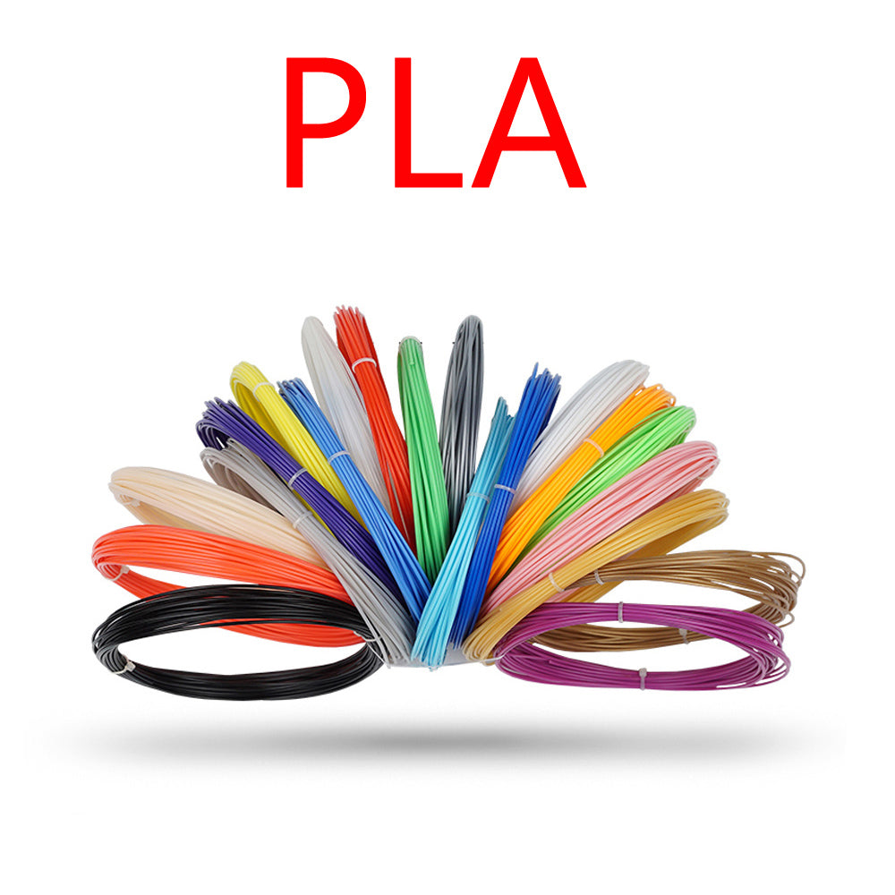 3D Printer Filament 1.75mm PLA 20 Colors 5M/16ft For Drawing Print Pen MakerBot