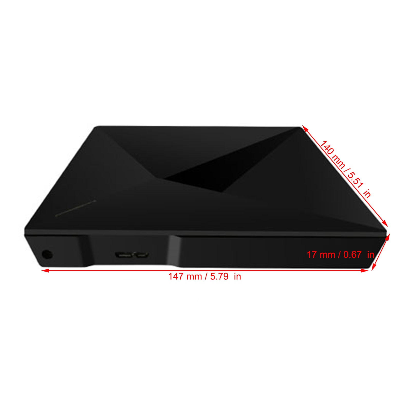 Genuine 6X Bluray Burner External USB 3.0 Player DVD CD BD Recorder PC Drive