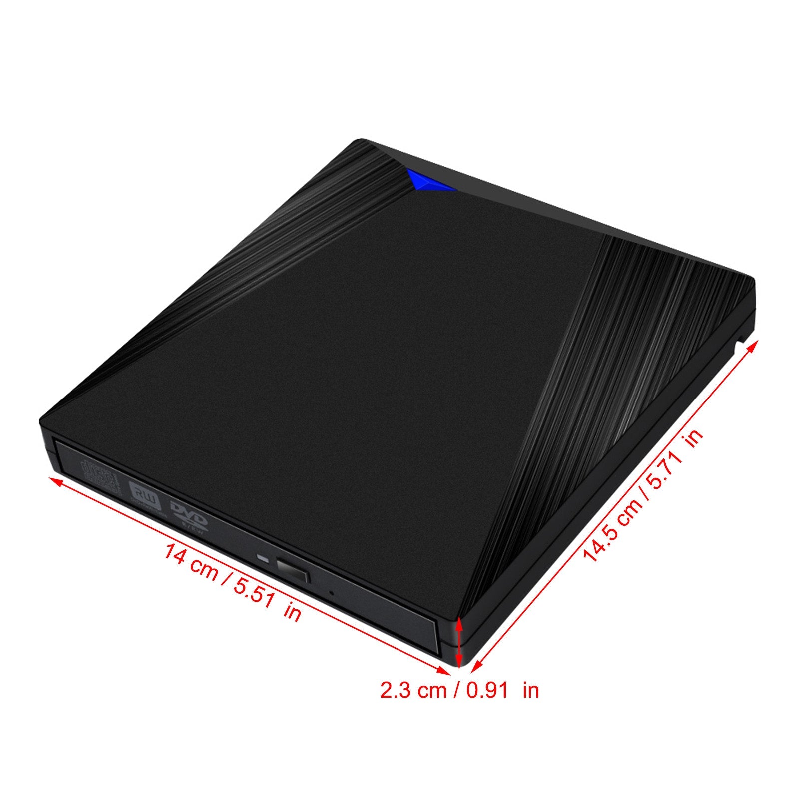 Genuine 6X Bluray Burner External USB 3.0 Player DVD CD BD Recorder PC Drive