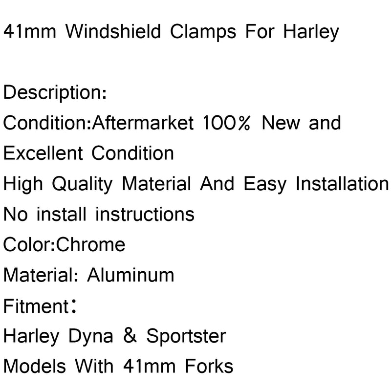 الزجاج الأمامي لدراجة Harley Davidson Sportster XL883 86-2010 XL1200 (1988-2011)، شفاف