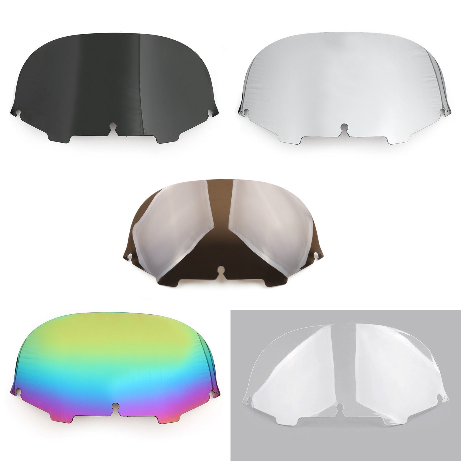 8 Windshield WindScreen For Harley Touring Electra Street Glide FLHT FLHX