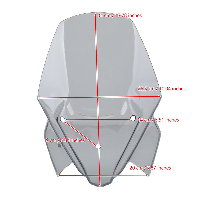 Parabrisas de plástico ABS para motocicleta Bmw F900R 2020-2021