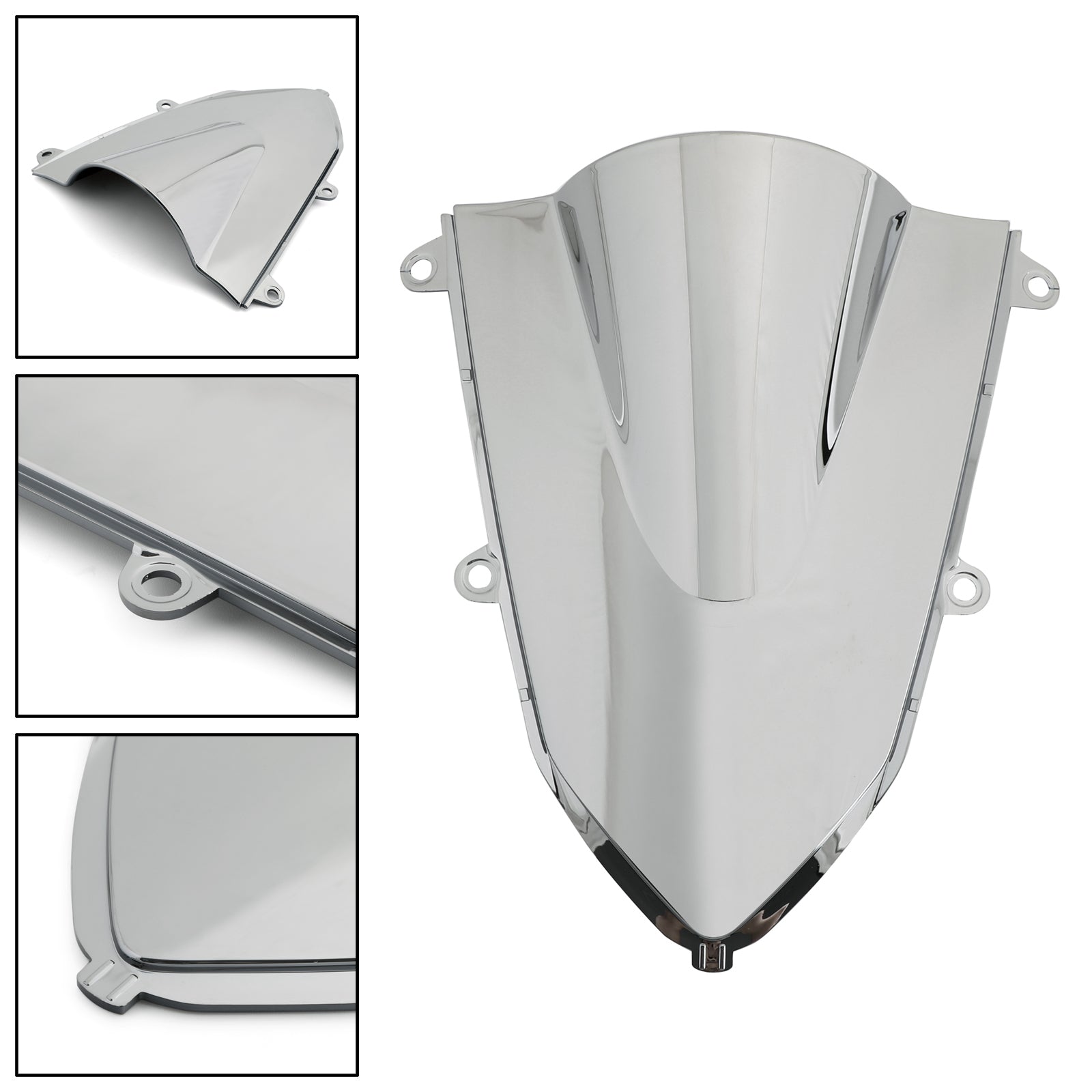 1x ABS Plastic Motorcycle Windshield Windscreen For Honda CBR500R CBR 500 R 2019-2022 Generic