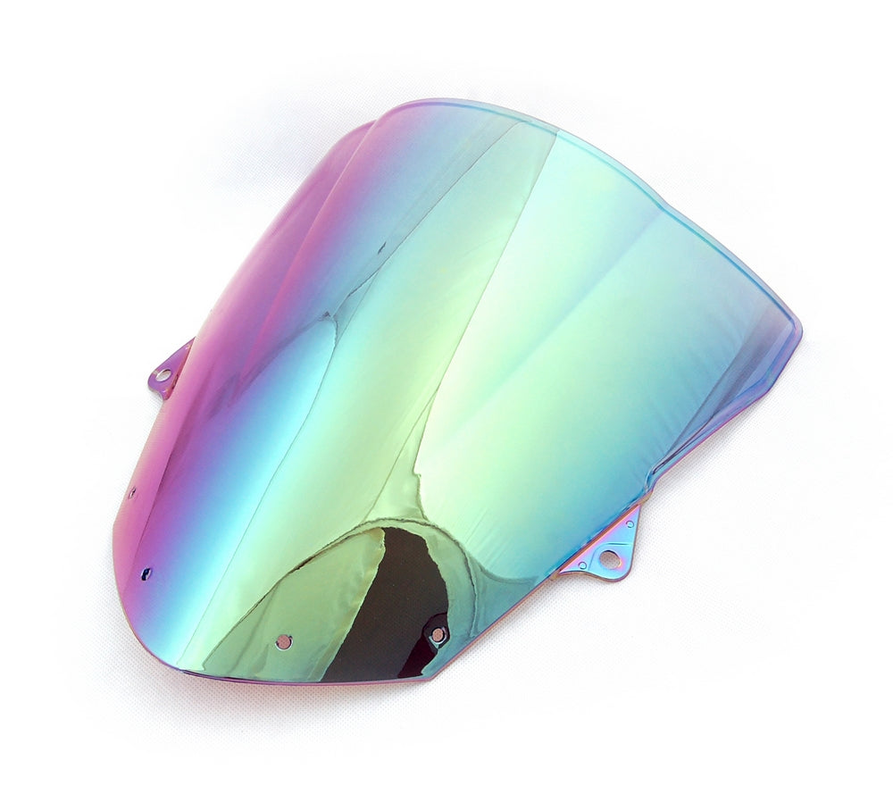 Windshield WindScreen Double Bubble For Kawasaki ZX6R 2009-2014 ZX10R 08-10, 5 Color Generic