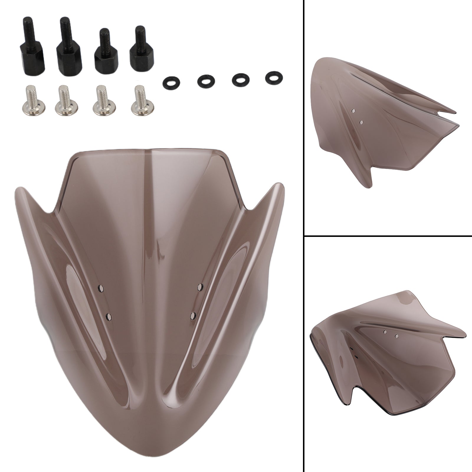 Windshield Windscreen Wind Shield Protector for Kawasaki ER6N ER-6N 2012-2016 Generic