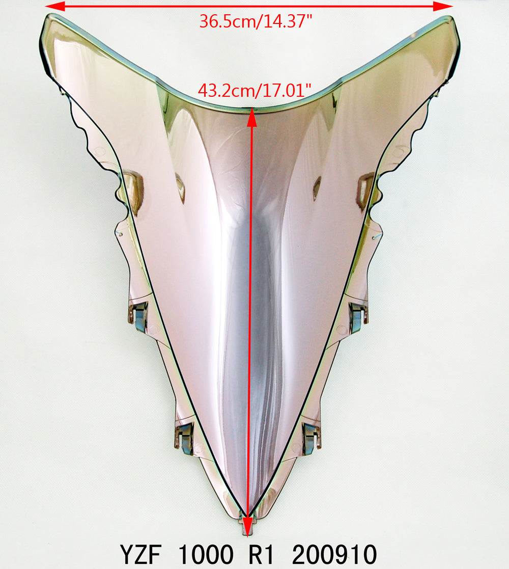 Windshield Windscreen Double Bubble For Yamaha YZFR1 2009-2014