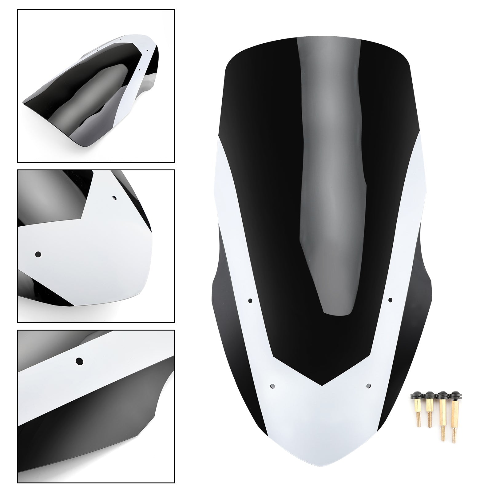 Deflector de parabrisas ABS para Yamaha 2016-2018 NMAX155 N-MAX 125 genérico