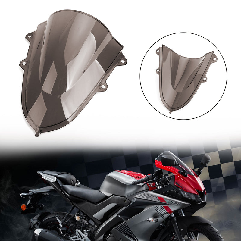 Parabrisas de plástico ABS para motocicleta Yamaha YZF R15 V3 2017-2019 genérico