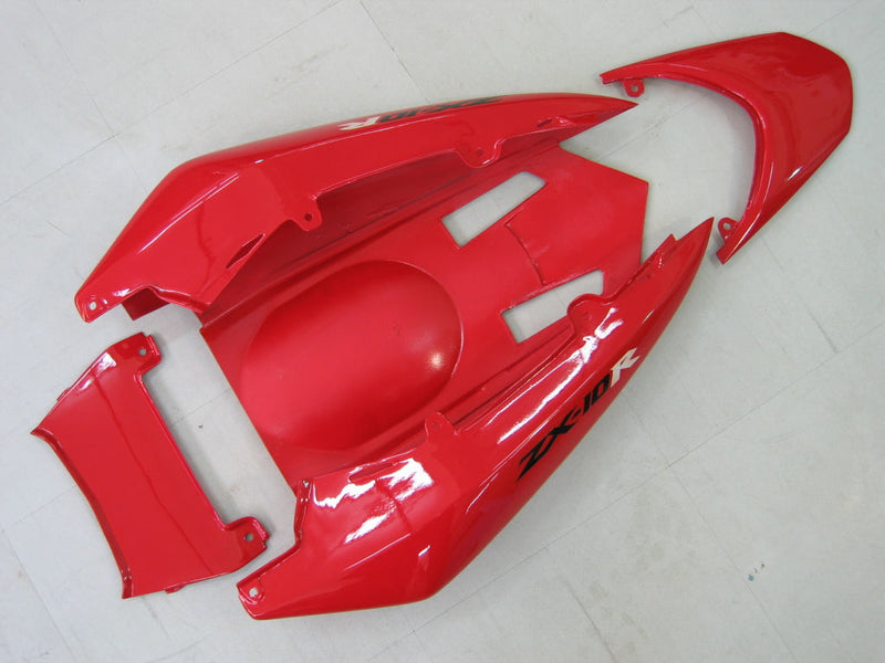 Carenados 2004-2005 Kawasaki ZX10R Rojo y Negro Ninja Genérico