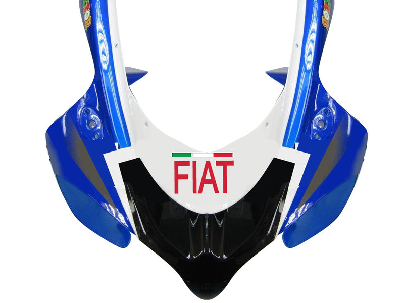 Fairings 2004-2005 Kawasaki ZX 10R أزرق أبيض FIAT Generic