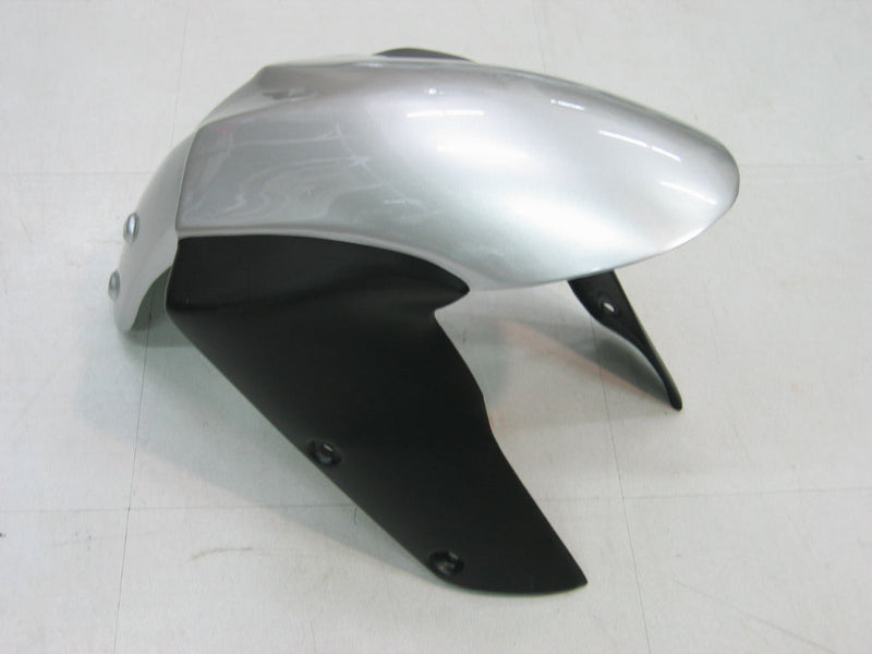 Fairings 2004-2005 Kawasaki ZX 10R فضي أسود نينجا عام