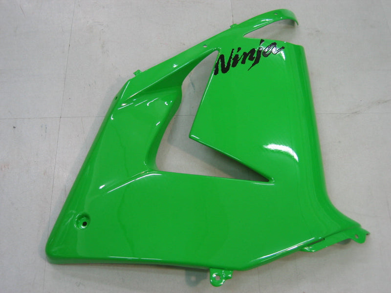 Fairings 2004-2005 Kawasaki ZX 10R أخضر أسود نينجا عام