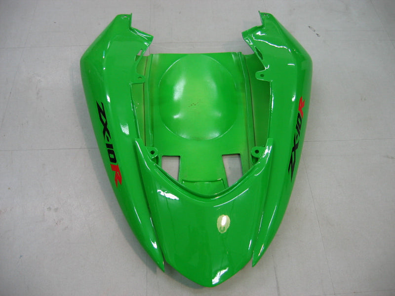 Fairings 2004-2005 Kawasaki ZX 10R أخضر أسود نينجا عام