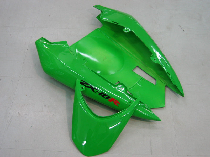 Fairings 2004-2005 Kawasaki ZX 10R أخضر أسود نينجا عام