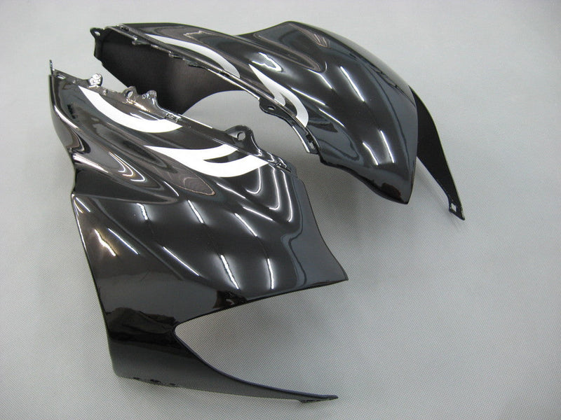 Fairings 2004-2005 Kawasaki ZX 10R أسود وفضي لهب نينجا عام