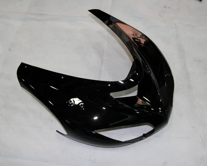 Fairings 2006-2007 Kawasaki ZX 10R أسود أحمر لهب عام