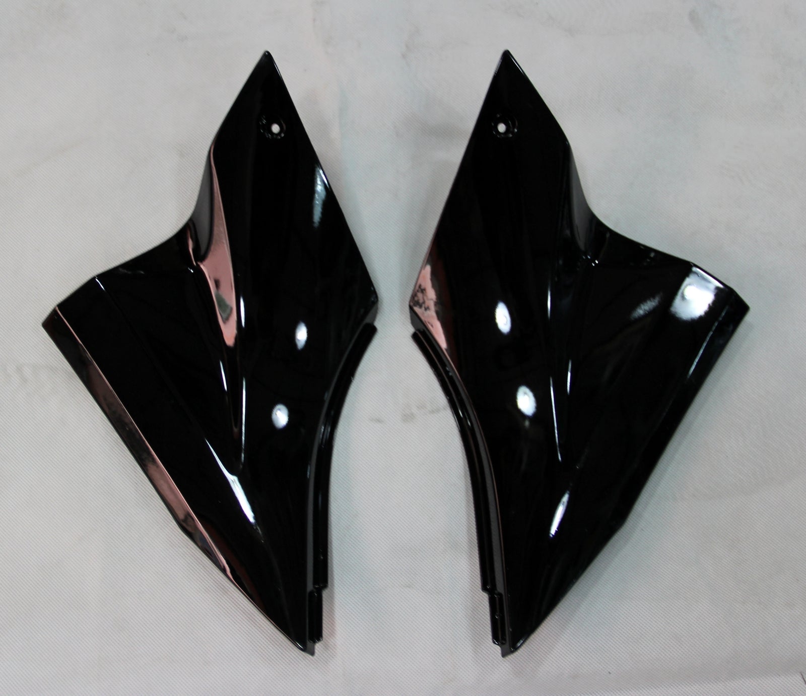 Fairings 2006-2007 Kawasaki ZX 10R Black Red Flame  Generic