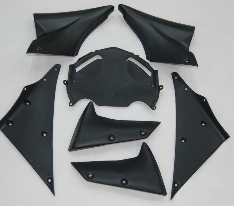 Fairings 2006-2007 Kawasaki ZX 10R Green Black No.56 Nakano  Generic