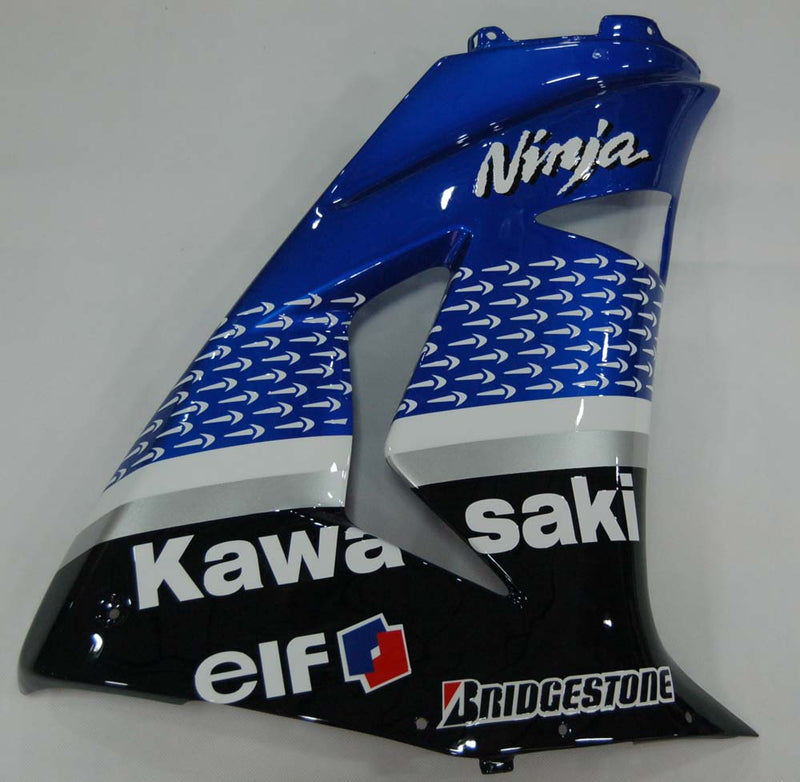 Fairings 2006-2007 Kawasaki ZX 10R Blue Black No.56 Nakano  Generic