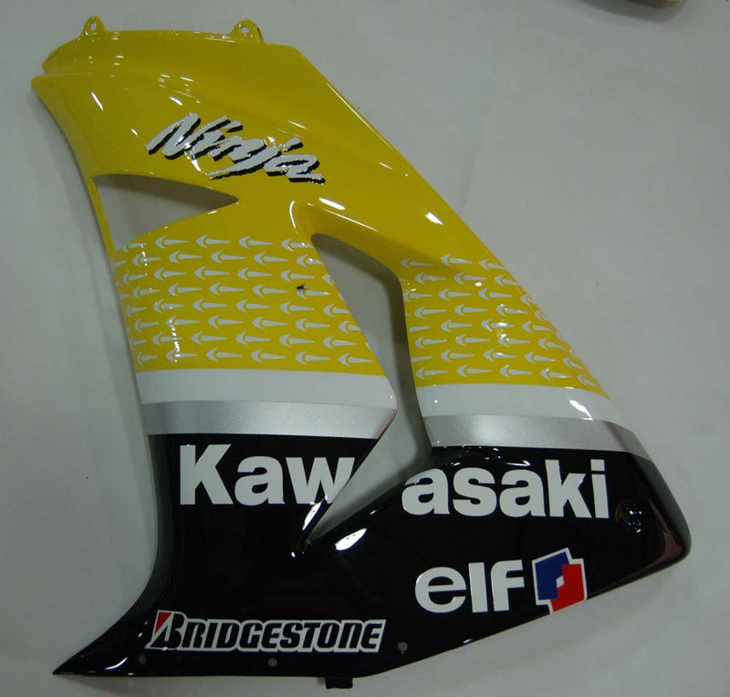 Fairings 2006-2007 Kawasaki ZX 10R Yellow Black No.56 Nakano  Generic