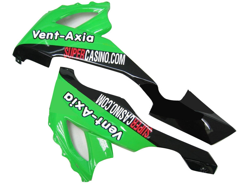 Fairings 2008-2010 Kawasaki ZX10R أخضر أسود ZX10R عام