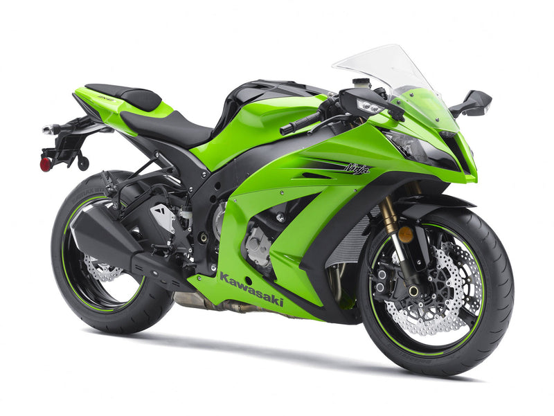 Carenados 2011-2015 Plásticos Kawasaki ZX10R Ninja Verde Genérico